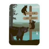 Bear Sign Magnet (Vertikal)