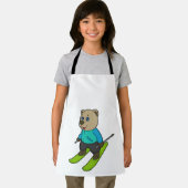 Bear Skier Ski Schürze (Insitu)