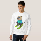 Bear Skier Ski Sweatshirt (Vorne ganz)