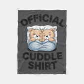 Bear Sleepwear Official Cuddle Teddy Fleecedecke (Vorderseite)