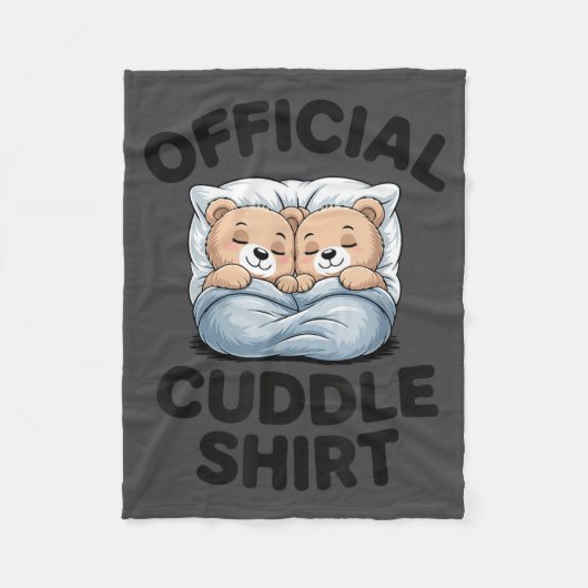 Bear Sleepwear Official Cuddle Teddy Fleecedecke (Vorderseite)
