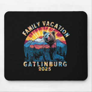 Bear Souvenir Familienurlaub Tennessee Gatlinburg Mousepad