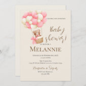 Bear Spanish Baby Dusche Einladung (Vorne/Hinten)