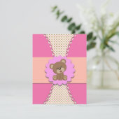 Bear Special Einladung (Stehend Vorderseite)