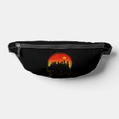 Bear Sunset City Bauchtasche (Ablage )