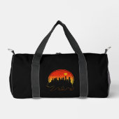 Bear Sunset City Duffle Bag (Vorderseite)