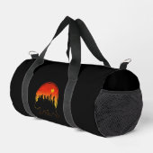 Bear Sunset City Duffle Bag (Rechte Ecke)