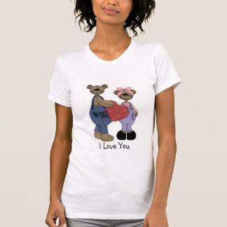 Bear Sweethearts Anpassbarer T - Shirt