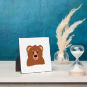 Bear Tabletop Plaque mit Easel Fotoplatte (InSitu)