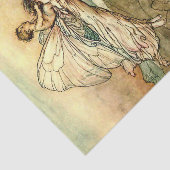 "Bear the Changeling" Fee Art von Arthur Rackham Seidenpapier (Ausschnitt)