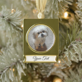Bear the Malshi Weihnachtsbanner Ornament