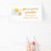 Bear theme baby shower party backdrops banner (InSitu)