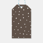 Bear Theme Gender Reveal Gastgeschenk Gift Tags Geschenkanhänger (Rückseite)