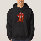 Bear Toadstool Hat Autumn Cat Bear Red Panda Hoodie (Vorderseite)