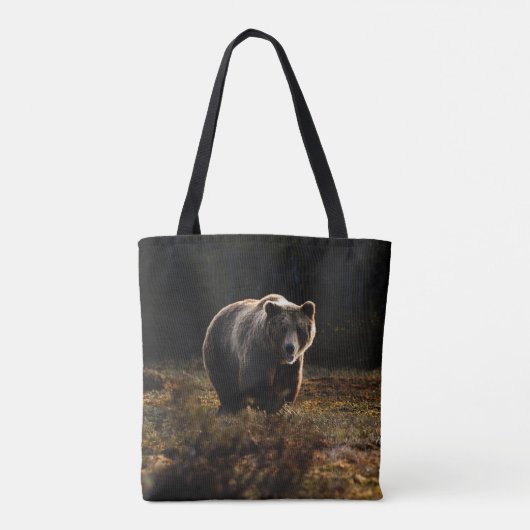 Bear Tote Bag Tasche (Rückseite)