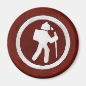 Bear Trail Marker Magnet (Vorne)