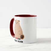 Bear Valentine Tasse - Ich Liebe, Sie haben viel G (Vorderseite Links)
