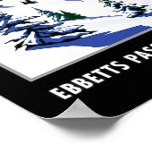 Bear Valley Resort Poster (Ecke)