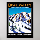 Bear Valley Resort Poster (Vorne)