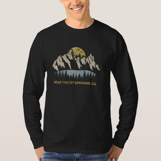 Bear Valley Springs California Mountain Sunset Sun T-Shirt (Vorderseite)