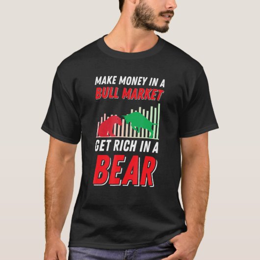 Bear Vs Bull T-Shirt (Vorderseite)