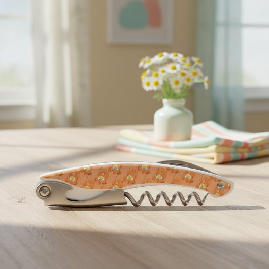 Bear Waiter's Corkscrew Kellnermesser