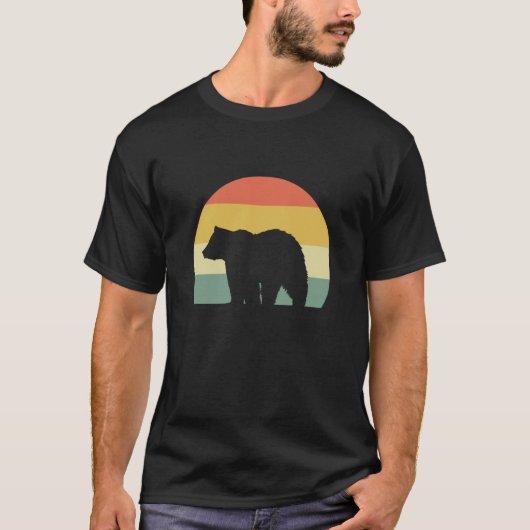 Bear Walking Zoologist T-Shirt (Vorderseite)