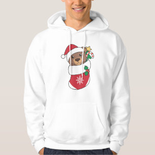 Bear Weihnachtsschnee Wintertiere Bären Hoodie