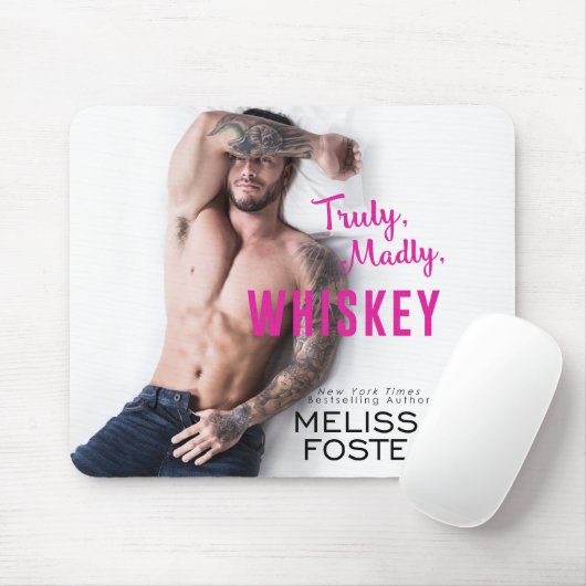 Bear Whiskey Mouse Pad Mousepad (Mit Mouse)