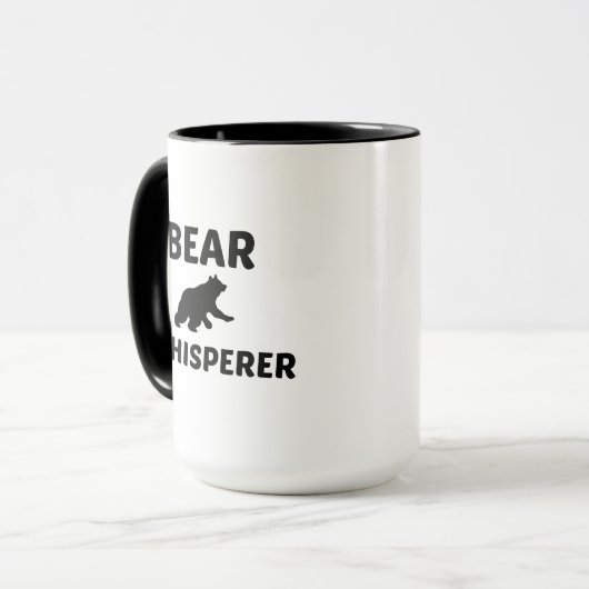 BEAR WHISPERE TASSE (Vorderseite Links)