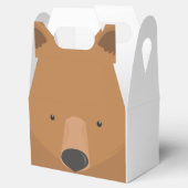 Bear White Brown Animal Geschenkschachtel (Geöffnet)