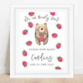 BEAR - Wie viele Bonbons sind im Glas? Poster