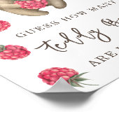 BEAR - Wie viele Teddybären sind im Glas? Poster (Ecke)