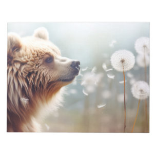 Bear Wild Animal Tranquil Friedlich Notizblock