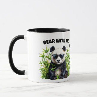 Bear With Me Panda Shades Pun – ELGIS Tasse