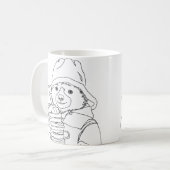 Bear with Sandwiches Kaffeetasse (Vorderseite Links)
