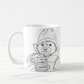 Bear with Sandwiches Kaffeetasse (Links)