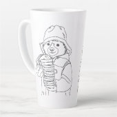 Bear with Sandwiches Milchtasse (Linke Ecke)