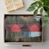 Bear Wolf Elk Moose Deer Eagle Seidenpapier (Geschenk)