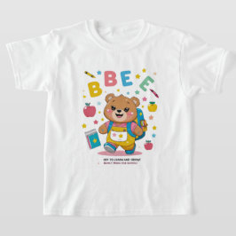 Bear-y-ready for school - Niedlicher Kindergarten T-Shirt