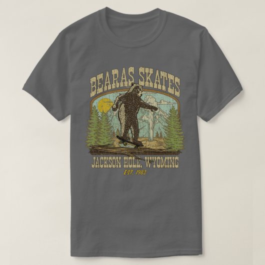Bearas-Skate 1983 T-Shirt (Design vorne)