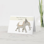 Bearbeitbar 14. Jahrestag Karte (Vorderseite)