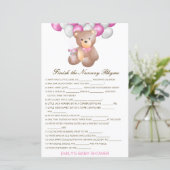 Bearbeitbar Beenden Sie das Kinderzimmer-Rhyme mit (Stehend Vorderseite)