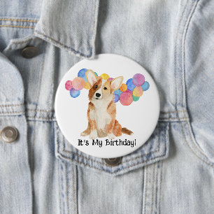 Bearbeitbar "Es ist mein Geburtstag!" Button