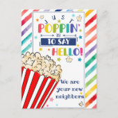 Bearbeitbar Hello Neighbour, New Address, Intro Ankündigungspostkarte (Vorderseite)