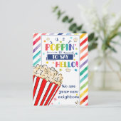 Bearbeitbar Hello Neighbour, New Address, Intro Ankündigungspostkarte (Stehend Vorderseite)