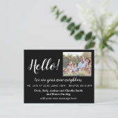 Bearbeitbar Hello Neighbour, New Address, Intro Ankündigungspostkarte (Stehend Vorderseite)