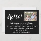 Bearbeitbar Hello Neighbour, New Address, Intro Einladung (Vorderseite)