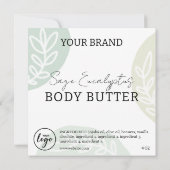 Bearbeitbar herunterladbare Kerzenmarken Einladung (Rückseite)