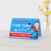 Bearbeitbar - Ich bin in ( YOUR TOWN ) Karte (Gelbe Blume)